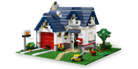 LEGO CREATEUR Maison campagne toit bleu 2010